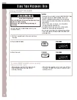 Preview for 26 page of KitchenAid KHMS145J Use & Care Manual