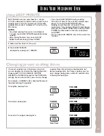 Preview for 29 page of KitchenAid KHMS145J Use & Care Manual