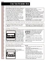 Preview for 30 page of KitchenAid KHMS145J Use & Care Manual