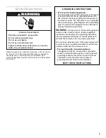 Preview for 5 page of KitchenAid KHMS145KSS Use & Care Manual