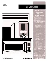 KitchenAid KHMS147H Use & Care Manual preview