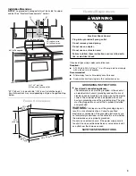 Preview for 3 page of KitchenAid KHMS1850SBL1 Installation Instructions Manual