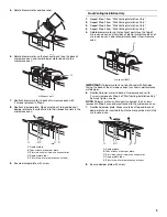 Preview for 5 page of KitchenAid KHMS1850SBL1 Installation Instructions Manual