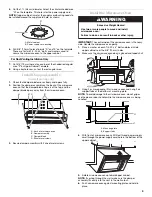 Preview for 9 page of KitchenAid KHMS1850SBL1 Installation Instructions Manual