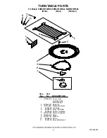 Preview for 6 page of KitchenAid KHMS1857WBL0 Parts List