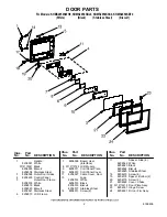 Предварительный просмотр 2 страницы KitchenAid KHMS2050SBL - Architect 2.0 Cu Ft Microwave Oven Parts List