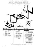 Предварительный просмотр 7 страницы KitchenAid KHMS2050SBL - Architect 2.0 Cu Ft Microwave Oven Parts List