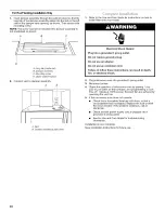 Предварительный просмотр 10 страницы KitchenAid KHMS2050SBL1 Installation Instructions Manual