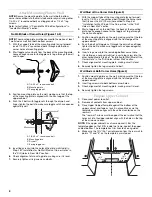 Предварительный просмотр 8 страницы KitchenAid KHMS2050SSS - 30" Microwave Hood Combo Installation Instructions Manual