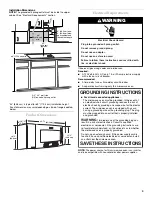 Preview for 3 page of KitchenAid KHMS2056SSS - ARCHITECT II 36" 2.0 cu. Ft. 1 Installation Instructions Manual