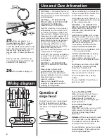 Preview for 6 page of KitchenAid KHTU100 Series Installation Instructions And Use And Care Manual