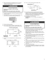 Preview for 7 page of KitchenAid KHTU105RSS Installation Instructions And Use & Care Manual