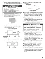 Preview for 19 page of KitchenAid KHTU105RSS Installation Instructions And Use & Care Manual