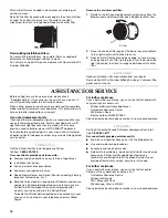 Preview for 10 page of KitchenAid KHTU105RSS1 Installation & Use Manual