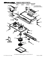 KitchenAid KHTU160KBL0 Parts List preview