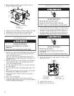 Preview for 8 page of KitchenAid KHTU705RSS0 Installation & Use Manual