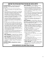 Preview for 15 page of KitchenAid KHTU705RSS0 Installation & Use Manual