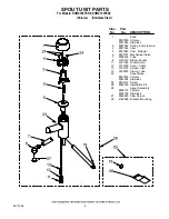 Preview for 6 page of KitchenAid KHWC160PCR0 Parts List