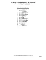 Preview for 3 page of KitchenAid KHWG160PCR1 Parts List