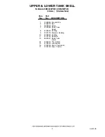 Preview for 5 page of KitchenAid KHWG160PCR1 Parts List