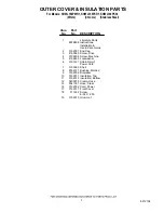 Preview for 3 page of KitchenAid KHWL160PCR Parts List