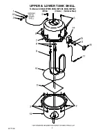 Предварительный просмотр 4 страницы KitchenAid KHWL160PWH0 Parts List