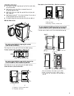 Предварительный просмотр 5 страницы KitchenAid KHWS02RWH - Ensemble Washer 12 Automatic Cycles 3.8 cu. Ft Use And Care Manual