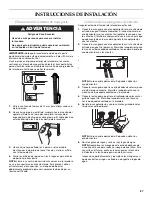 Предварительный просмотр 27 страницы KitchenAid KHWS02RWH - Ensemble Washer 12 Automatic Cycles 3.8 cu. Ft Use And Care Manual