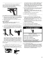 Предварительный просмотр 49 страницы KitchenAid KHWS02RWH - Ensemble Washer 12 Automatic Cycles 3.8 cu. Ft Use And Care Manual