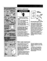 Preview for 5 page of KitchenAid KHWS160VWH4 Installation Instructions Manual