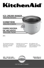 KitchenAid KICA Instructions Manual предпросмотр