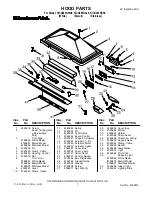 Preview for 1 page of KitchenAid KICU285HAL0 Parts List