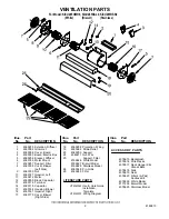 Preview for 2 page of KitchenAid KICU285HAL0 Parts List