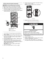 Preview for 8 page of KitchenAid KICU465SBL0 Installation Instructions And Use & Care Manual