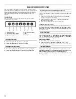 Preview for 12 page of KitchenAid KICU465SBL0 Installation Instructions And Use & Care Manual