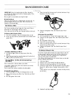 Preview for 13 page of KitchenAid KICU465SBL0 Installation Instructions And Use & Care Manual