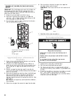 Preview for 24 page of KitchenAid KICU465SBL0 Installation Instructions And Use & Care Manual