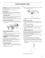 Preview for 13 page of KitchenAid KICU565WSS Manual