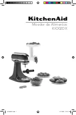 Preview for 1 page of KitchenAid KIO02DX Manual