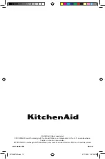 Preview for 16 page of KitchenAid KIO02DX Manual