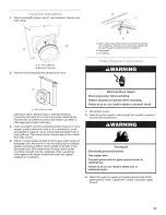 Предварительный просмотр 13 страницы KitchenAid KIRD801VSS0 Installation Instructions And Use & Care Manual