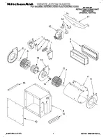 Preview for 1 page of KitchenAid KIRD801XSS0 Parts List