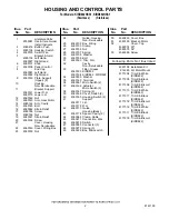 Preview for 2 page of KitchenAid KIRD802HSS1 Parts List