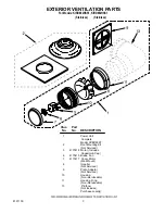 Preview for 3 page of KitchenAid KIRD802HSS1 Parts List