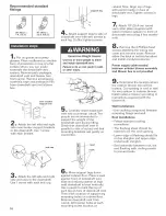 Preview for 10 page of KitchenAid KIRD807HSS0 and Installation Instructions And Use And Care Manual