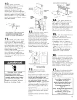 Preview for 11 page of KitchenAid KIRD807HSS0 and Installation Instructions And Use And Care Manual