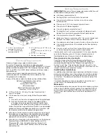 Preview for 8 page of KitchenAid KIRD862VSS Installation Instructions And Use & Care Manual