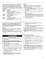 Preview for 15 page of KitchenAid KIRS608BSS Use & Care Manual