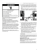 Предварительный просмотр 7 страницы KitchenAid KitchenAid BOTTOM-MOUNT BUILT-IN REFRIGERATOR Installation Manual