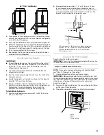 Предварительный просмотр 21 страницы KitchenAid KitchenAid BOTTOM-MOUNT BUILT-IN REFRIGERATOR Installation Manual